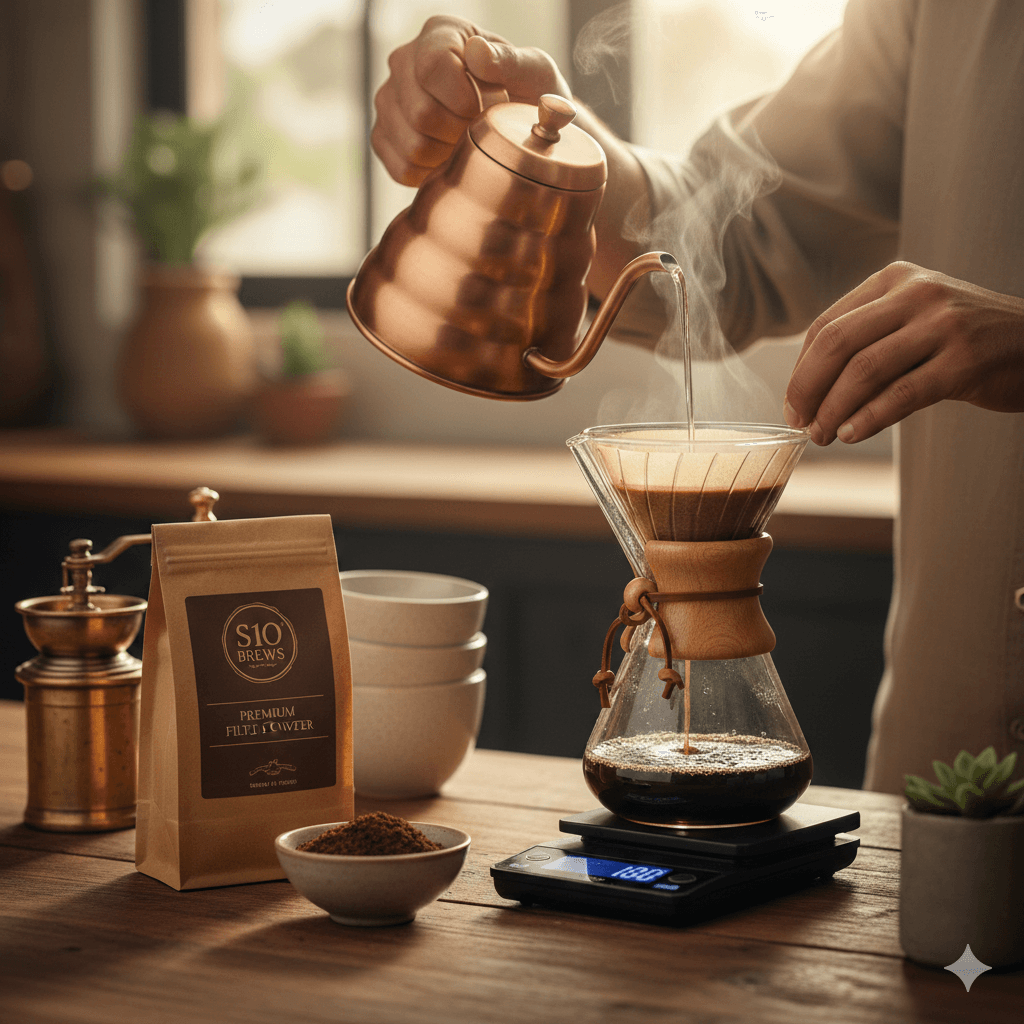 Pour Over Coffee Technique