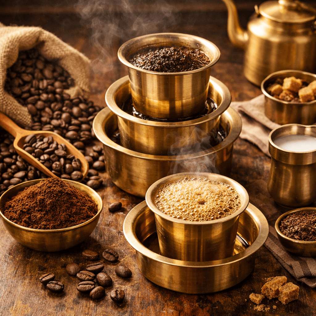 Premium Filter Kaapi: The Art, Science, and Soul of South Indian Coffee
