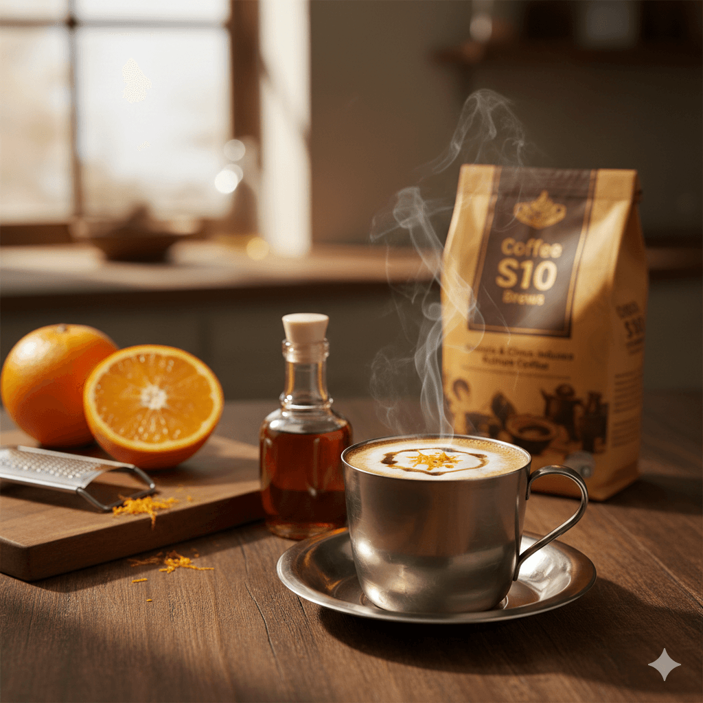 How to Make a "Maple and Citrus" Infused Filter Coffee