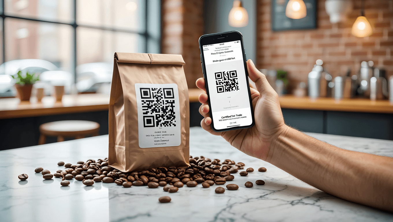The Role of "QR Codes" in Transparent Coffee Marketing