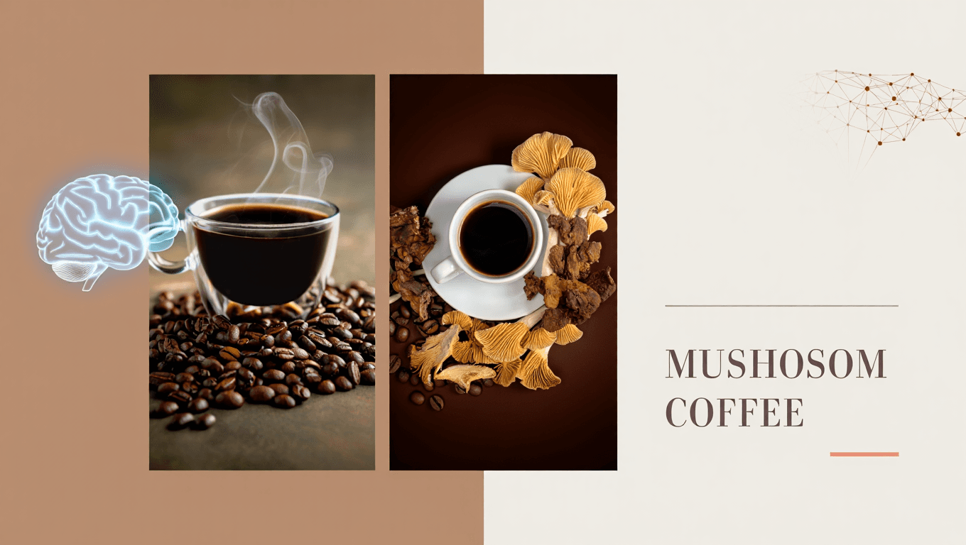 The Best Coffee for "Mental Clarity": Mushroom Blends vs. Black Coffee