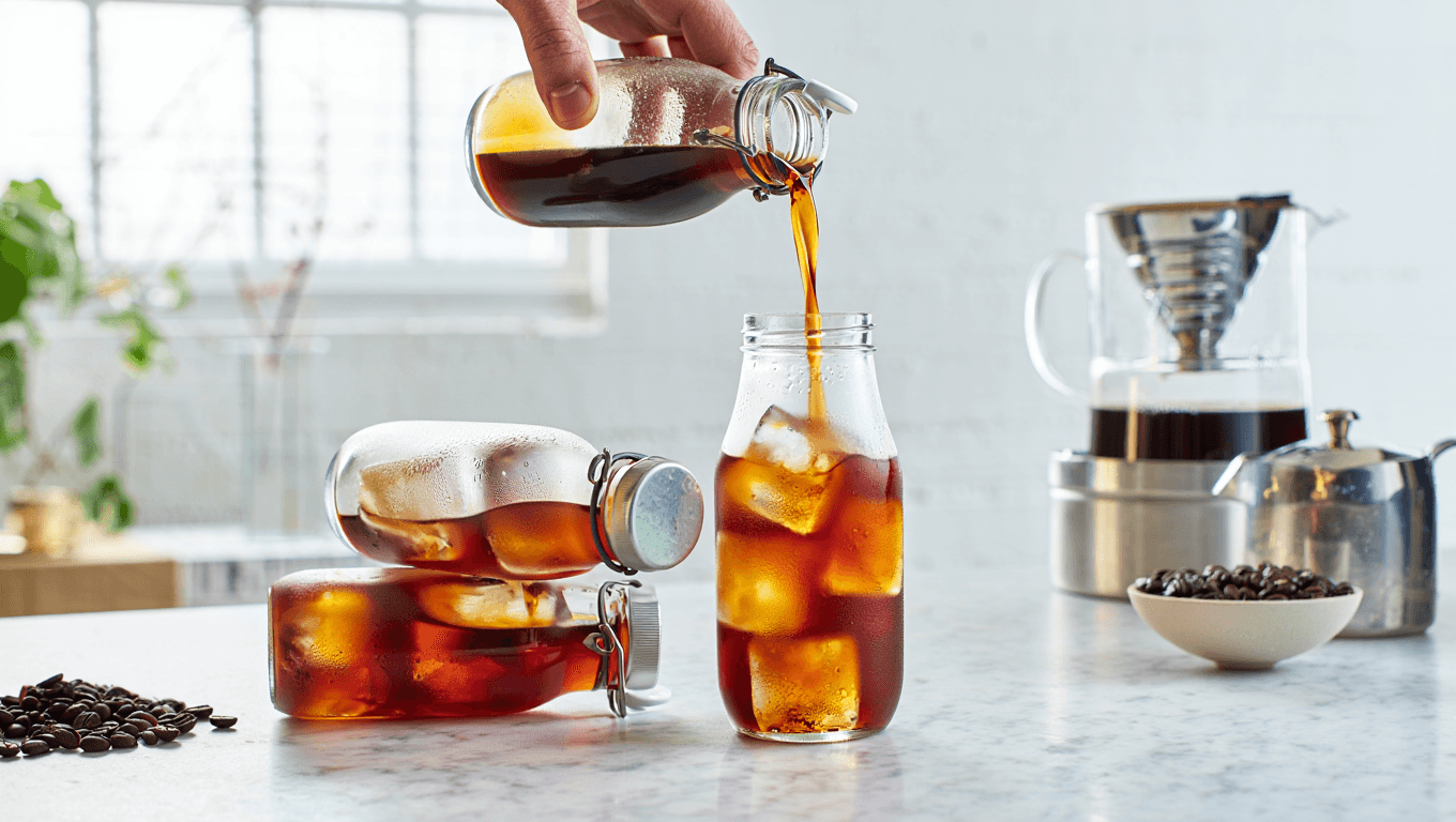 How to Make Your Own "Ready-to-Drink" Snap-Chilled Coffee