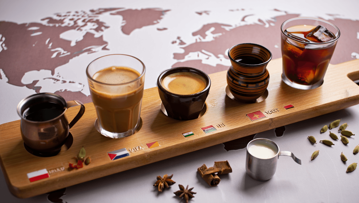 How to Make a "Global Flavor" Inspired Coffee Flight