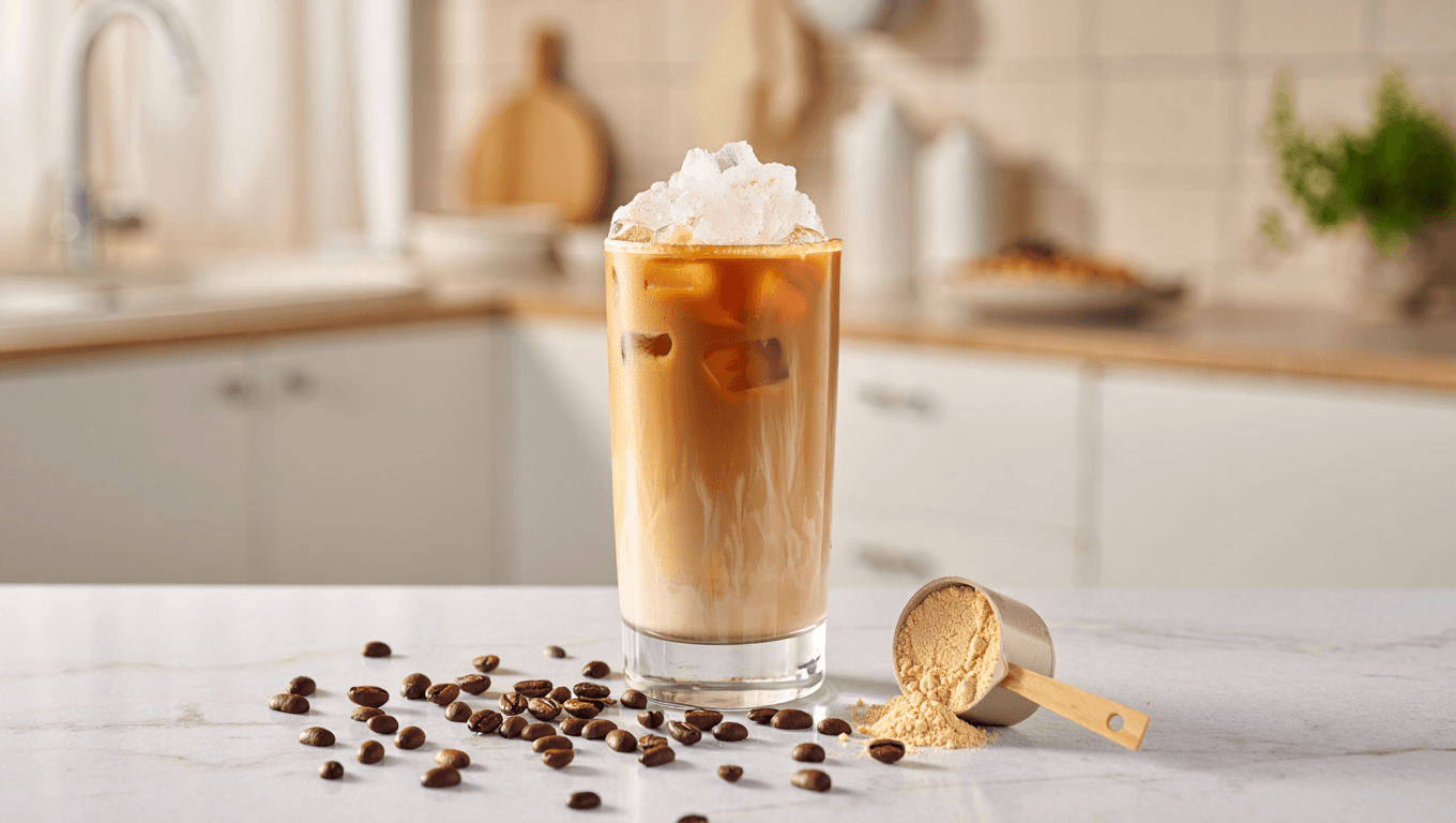 How to Make a "Protein-Infused" Cold Foam Topping