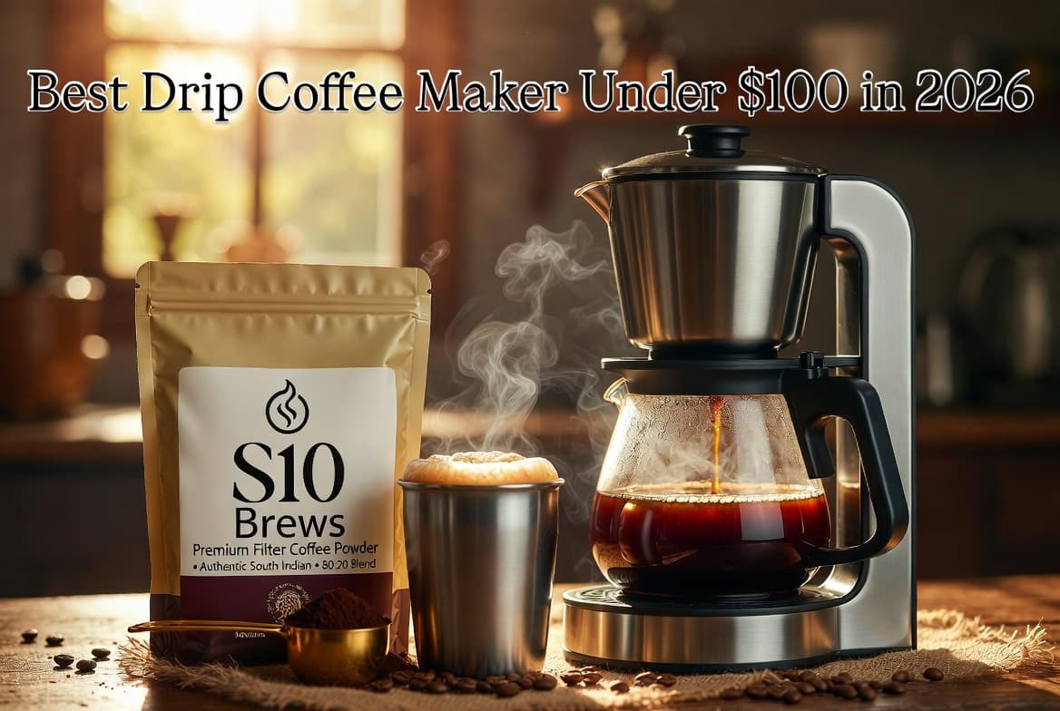 Best Drip Coffee Maker Under $100 in 2026: Top 5 Reviewed + Buying Guide