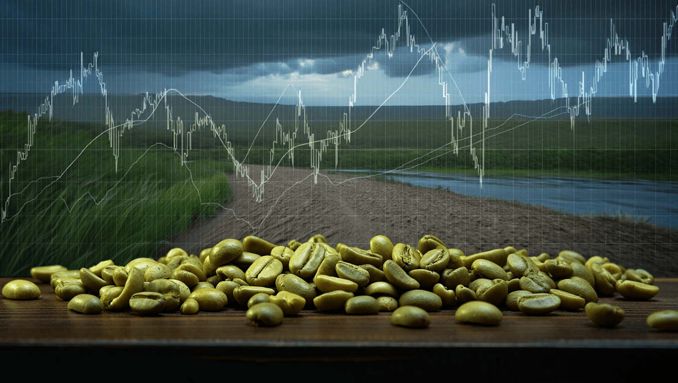 The Impact of "Climate Risk" on Green Coffee Futures and Trading