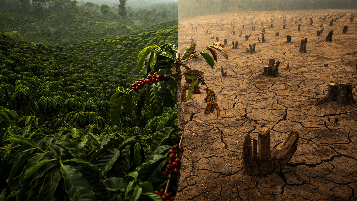 The Impact of "Deforestation" on Future Coffee Supply
