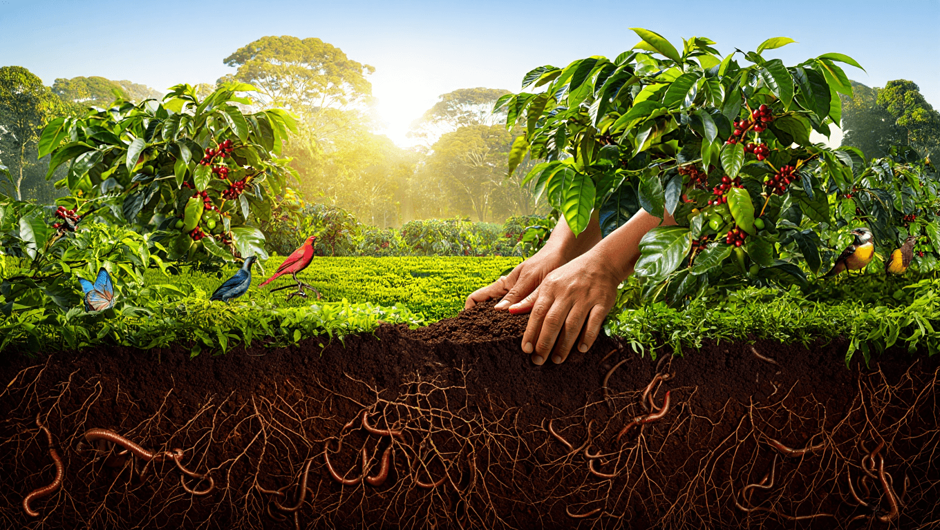 Why "Regenerative Farming" Is the Only Way to Save Coffee