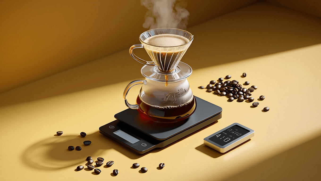 Why You Need a "Scale" for Better Coffee: Measuring Time and Weight