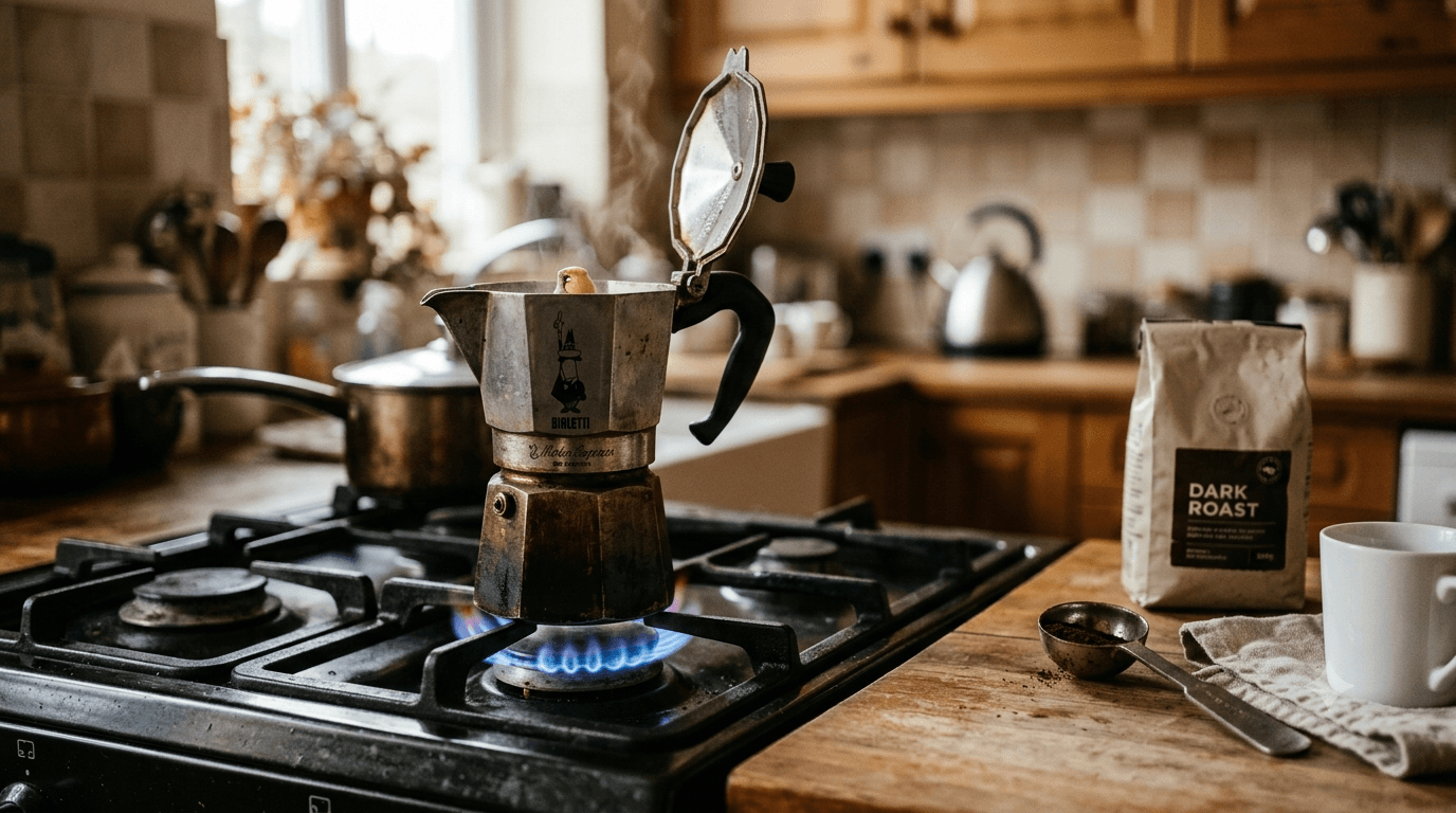 How to Use a Moka Pot on a Gas Stove