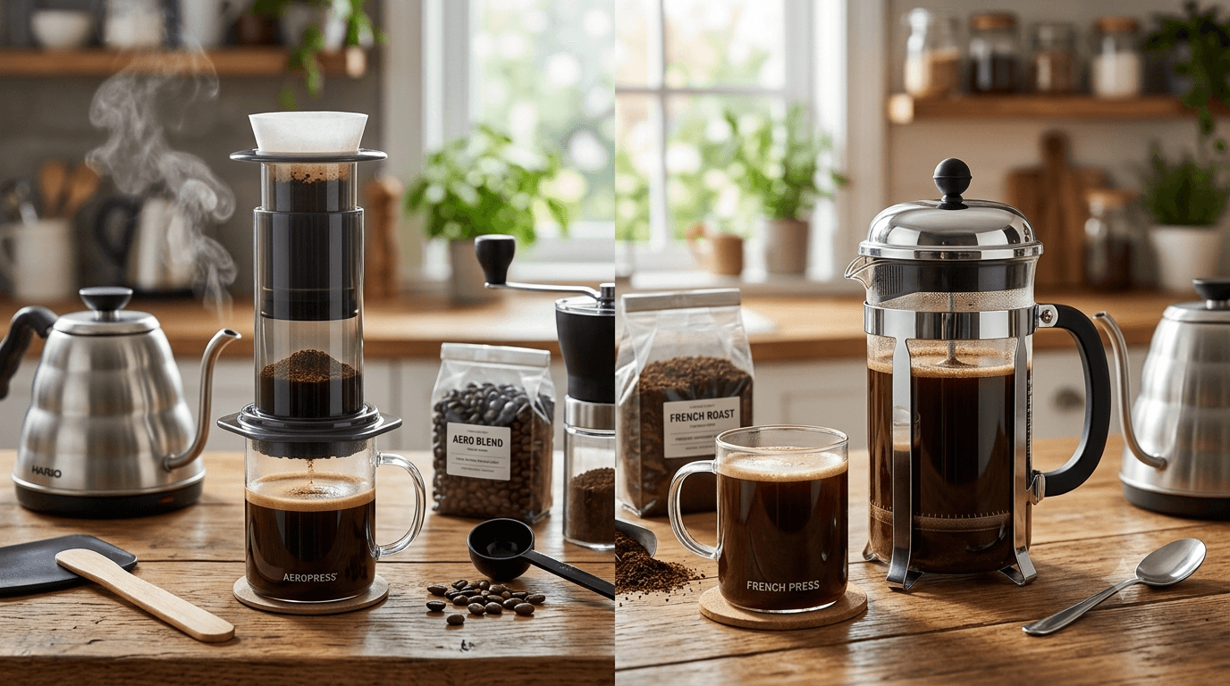 AeroPress vs French Press: Brewing Method Comparison