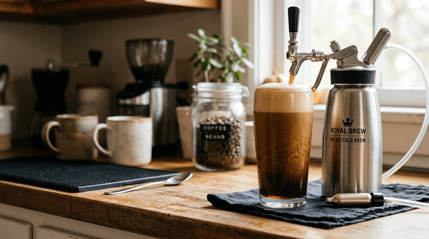 Nitro Cold Brew at Home: DIY Tutorial