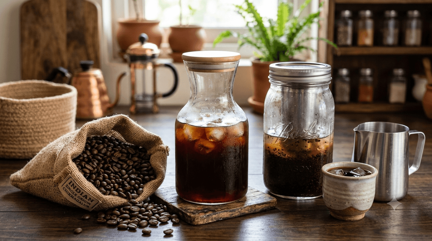 Best Coffee Beans and Roast for Cold Brew in India