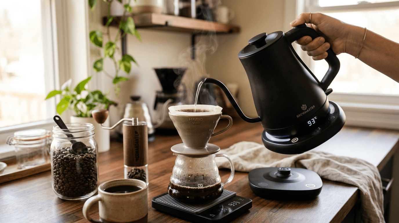 Best Electric Kettles for Coffee (with Gooseneck Spout)