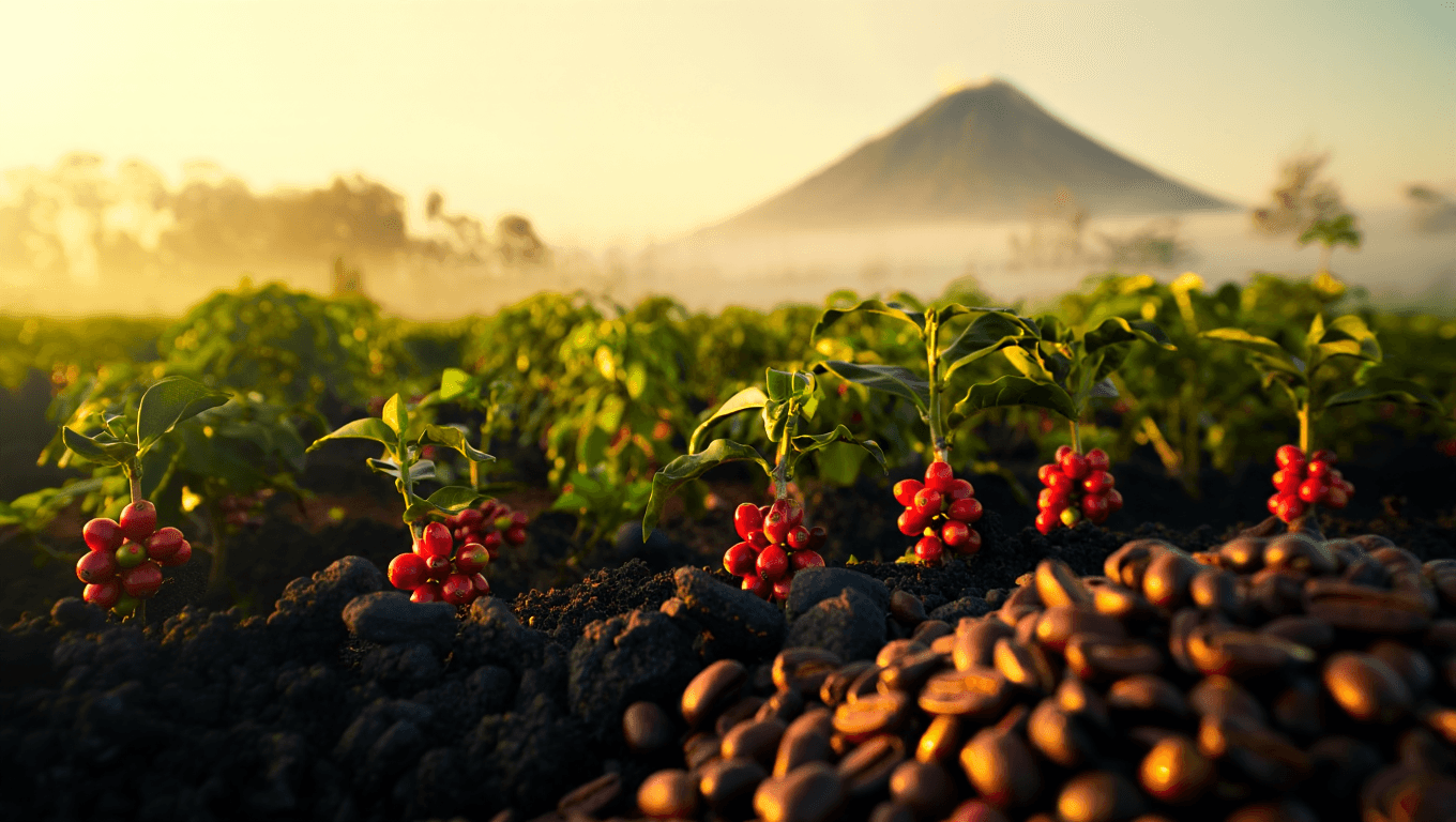 Why "Volcanic Soil" Creates Vibrant Mineral Brightness in Coffee