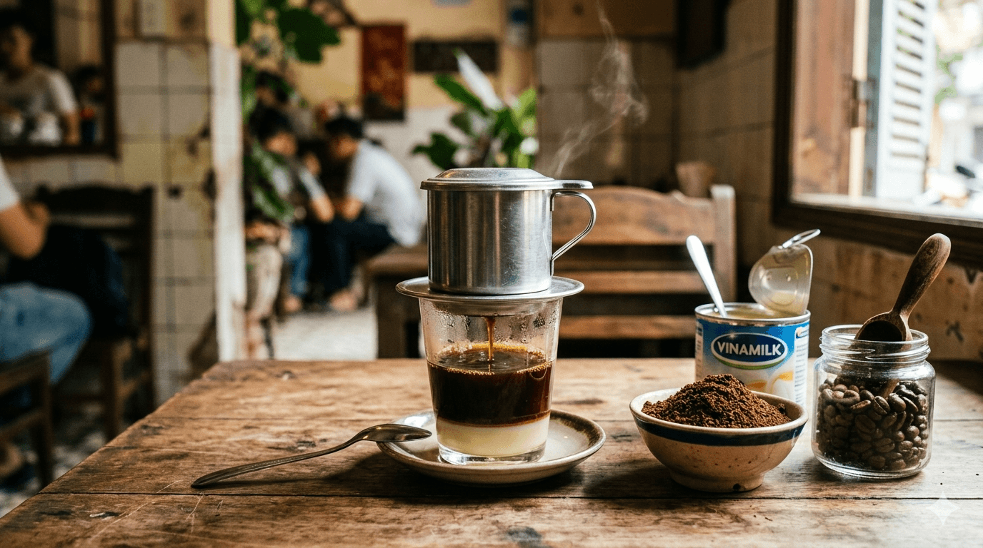 How to Make an Authentic "Vietnamese Phin" Coffee