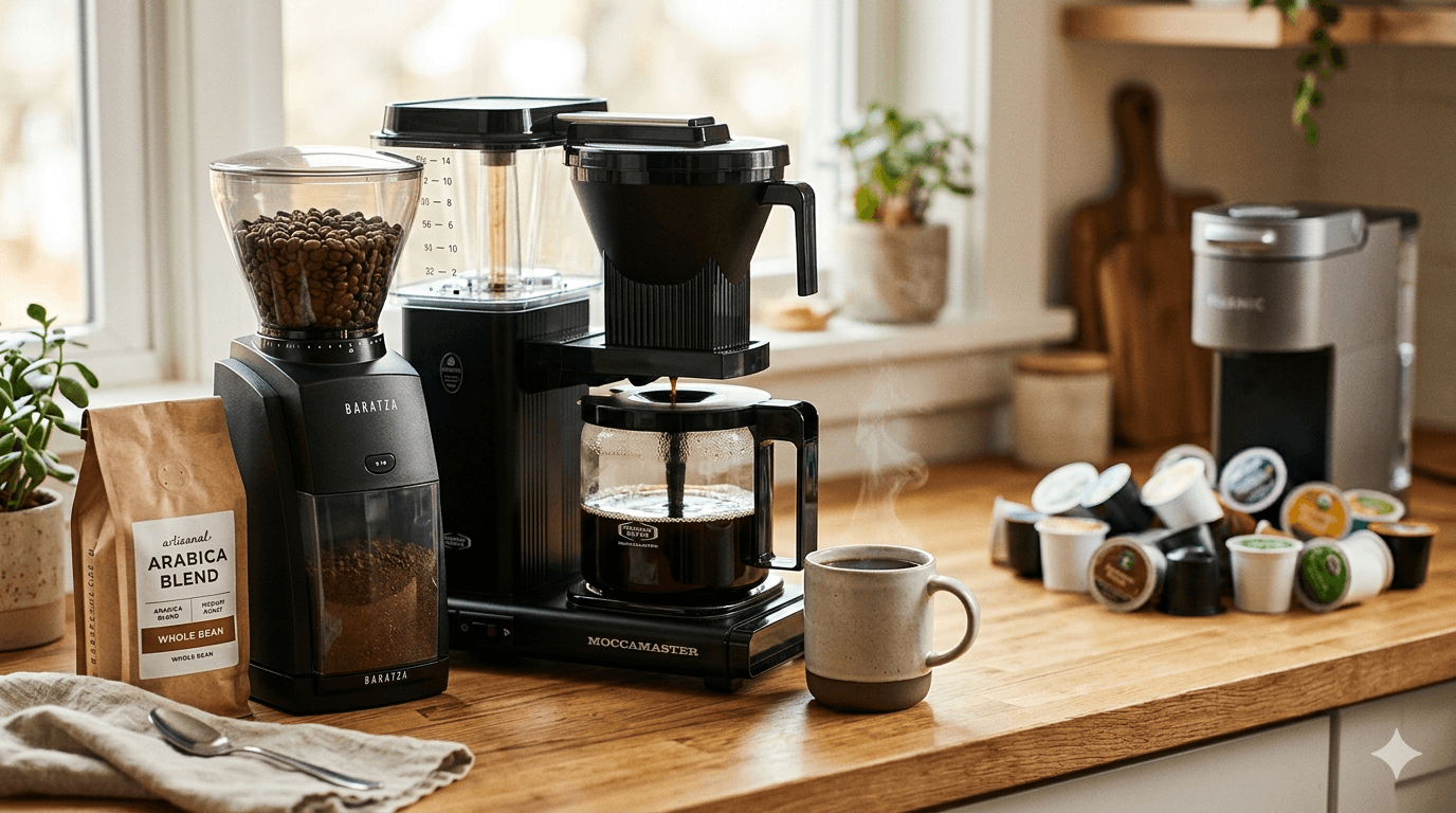 Why "Single-Serve" Pods are Being Replaced by Freshly Ground Drip