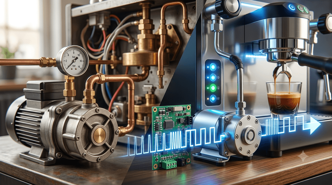 Why "Pulse-Width Modulation" (PWM) Is Changing Espresso Pumps
