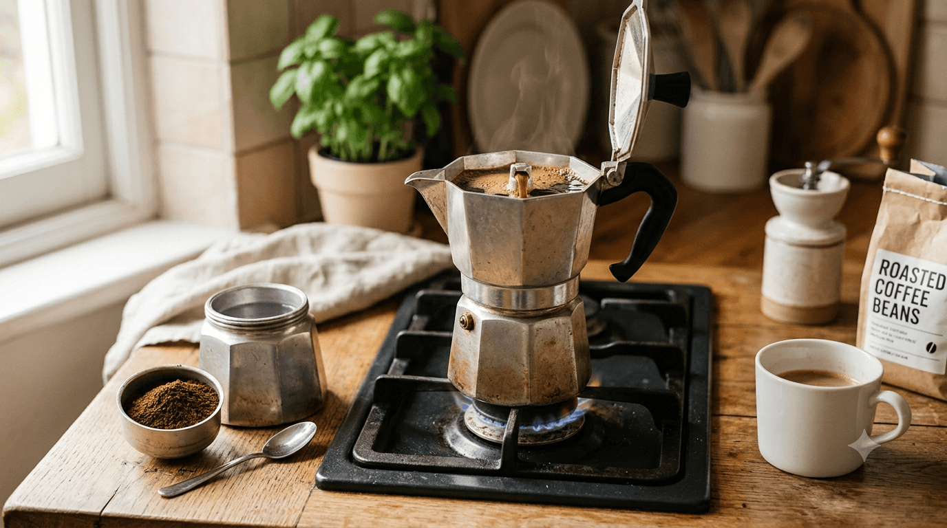 Step-by-Step Guide to Making Coffee in a Moka Pot
